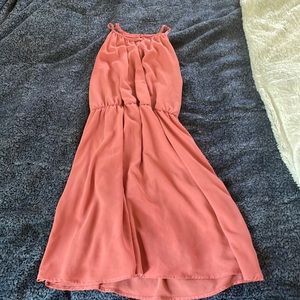 Light pink summer dress